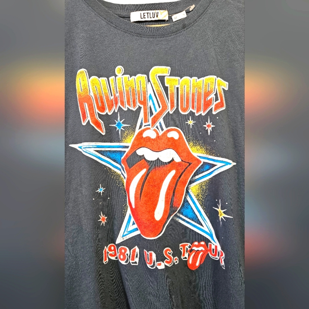 Letluv *New* Rolling Stones licensed T-shirt